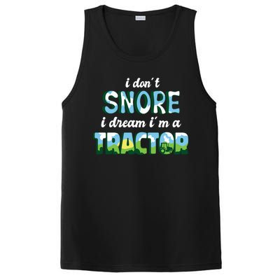 I Don't Snore I Dream I'm A Tractor PosiCharge Competitor Tank