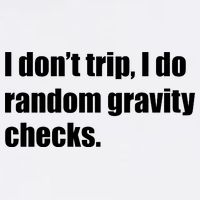 I Don't Trip Random Gravity Checks Garment-Dyed Sweatshirt