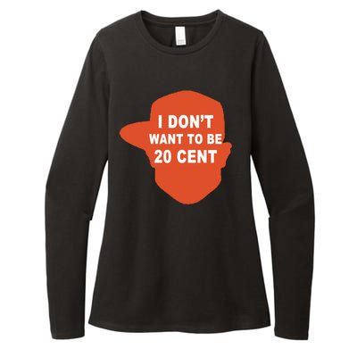 I Don't Want To Be 20 Cent Womens CVC Long Sleeve Shirt