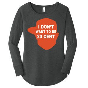 I Don't Want To Be 20 Cent Women's Perfect Tri Tunic Long Sleeve Shirt