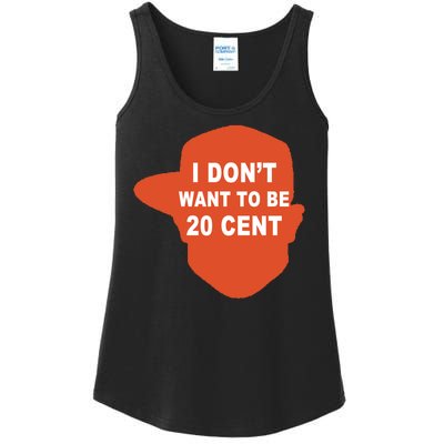 I Don't Want To Be 20 Cent Ladies Essential Tank