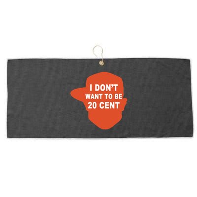 I Don't Want To Be 20 Cent Large Microfiber Waffle Golf Towel