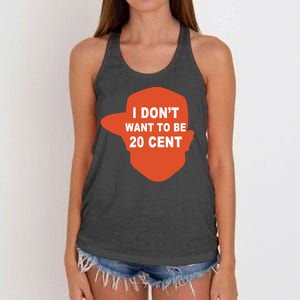 I Don't Want To Be 20 Cent Women's Knotted Racerback Tank