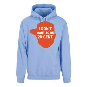 I Don't Want To Be 20 Cent Unisex Surf Hoodie