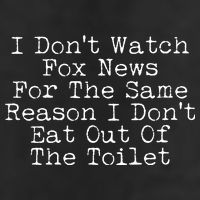 I Don't Watch Fox News Funny Political Adult Drive Performance Visor