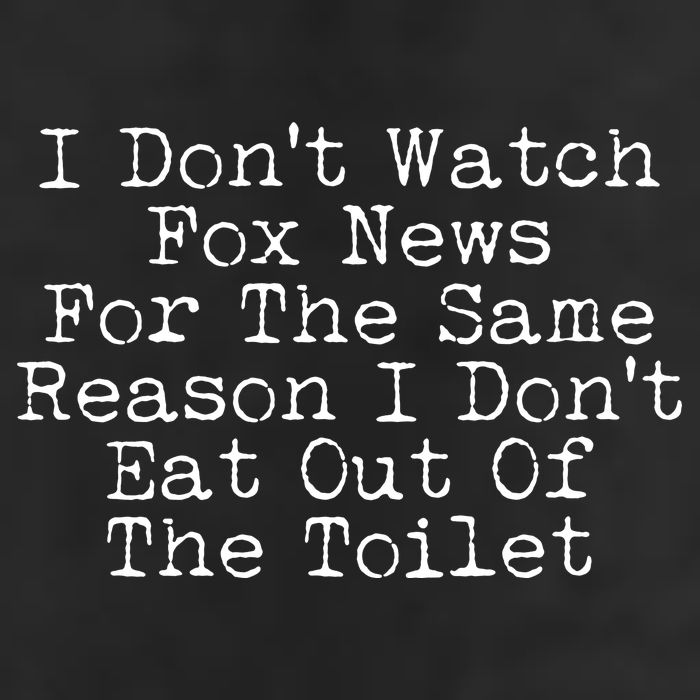 I Don't Watch Fox News Funny Political Adult Drive Performance Visor