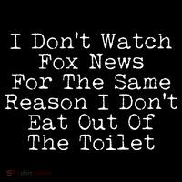 I Don't Watch Fox News Funny Political Kids T-Shirt