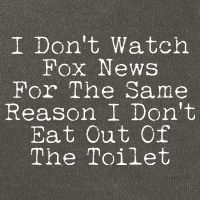 I Don't Watch Fox News Funny Political Cotton Canvas Backpack