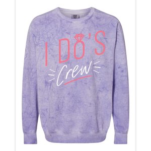 I Do's Crew Bridal Colorblast Crewneck Sweatshirt