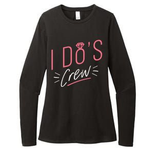 I Do's Crew Bridal Womens CVC Long Sleeve Shirt