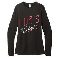 I Do's Crew Bridal Womens CVC Long Sleeve Shirt