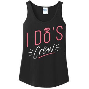 I Do's Crew Bridal Ladies Essential Tank