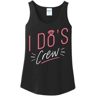 I Do's Crew Bridal Ladies Essential Tank