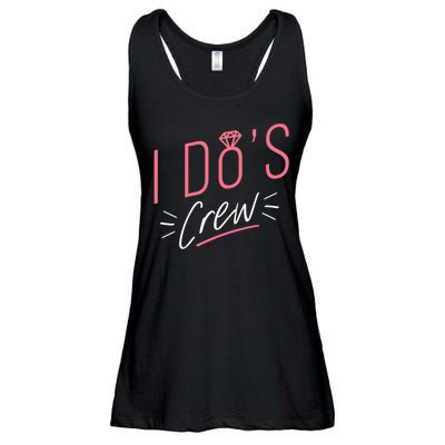 I Do's Crew Bridal Ladies Essential Flowy Tank