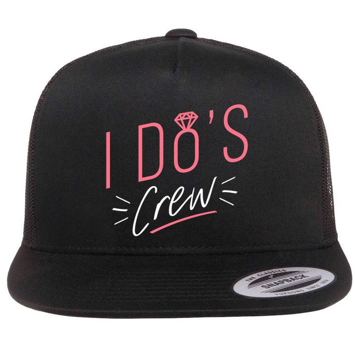 I Do's Crew Bridal Flat Bill Trucker Hat