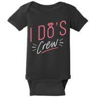 I Do's Crew Bridal Baby Bodysuit