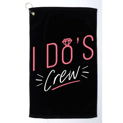 I Do's Crew Bridal Golf Towel