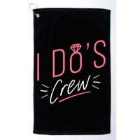 I Do's Crew Bridal Golf Towel