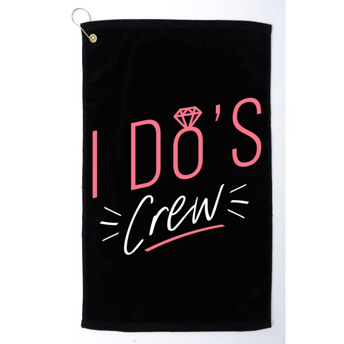 I Do's Crew Bridal Golf Towel