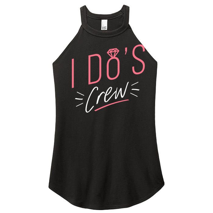 I Do's Crew Bridal Women’s Perfect Tri Rocker Tank