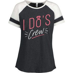 I Do's Crew Bridal Enza Ladies Jersey Colorblock Tee