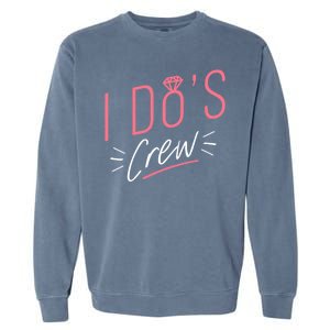 I Do's Crew Bridal Garment-Dyed Sweatshirt