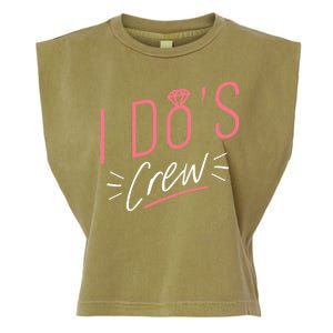 I Do's Crew Bridal Garment-Dyed Women's Muscle Tee