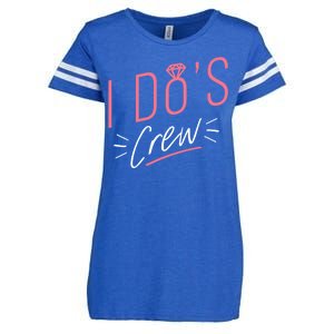 I Do's Crew Bridal Enza Ladies Jersey Football T-Shirt