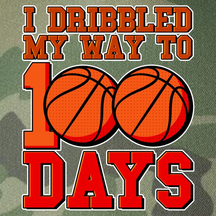 I Dribbled My Way To 100 Days Basketball Legacy Tie Dye Trucker Hat