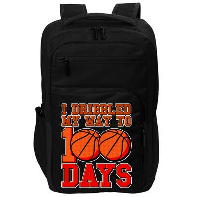 I Dribbled My Way To 100 Days Basketball Impact Tech Backpack