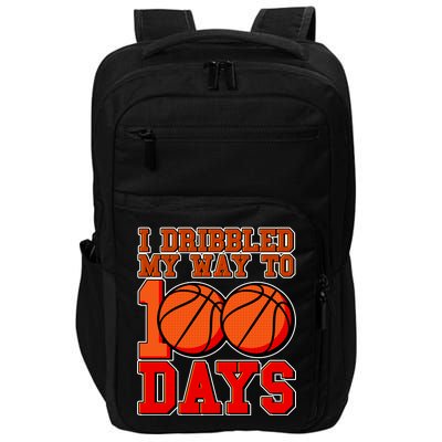 I Dribbled My Way To 100 Days Basketball Impact Tech Backpack