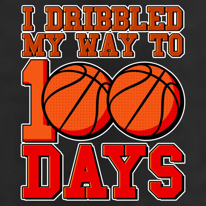 I Dribbled My Way To 100 Days Basketball 15oz Campfire Ceramic Mug