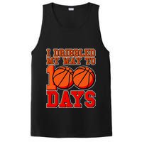 I Dribbled My Way To 100 Days Basketball PosiCharge Competitor Tank