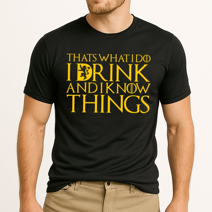 I Drink And Know Things Performance Shirt