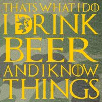 I Drink Beer And I Know Things Legacy Tie Dye Trucker Hat
