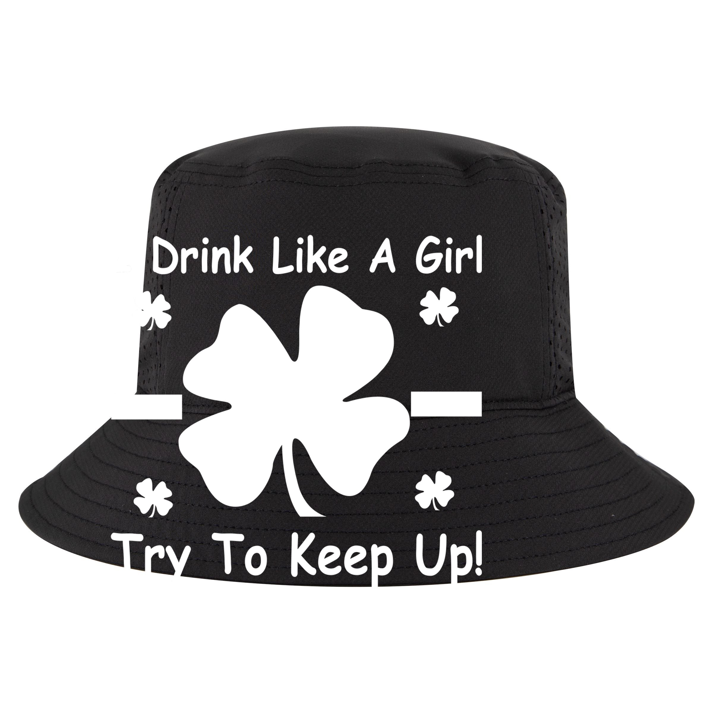 I Drink Like A Girl Try To Keep Up 12oz Stainless Steel Coffee Mug