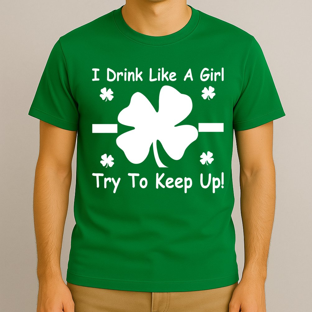 I Drink Like A Girl Try To Keep Up T-Shirt