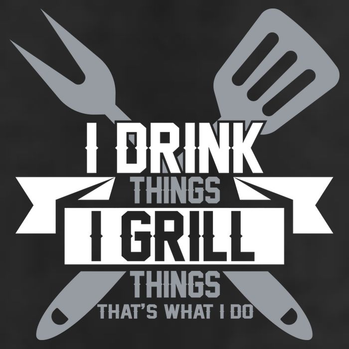 I Drink Thinks Grill Things That's What I Do 15oz Campfire Ceramic Mug