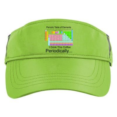 I Drink This Coffee Periodically Mug - Periodic Table of Elements Adult Drive Performance Visor