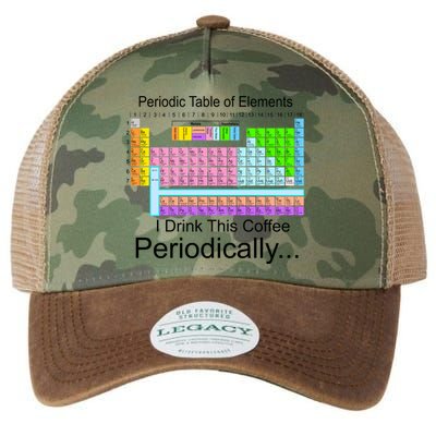 I Drink This Coffee Periodically Mug - Periodic Table of Elements Legacy Tie Dye Trucker Hat