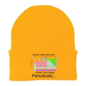 I Drink This Coffee Periodically Mug - Periodic Table of Elements Knit Cap Winter Beanie