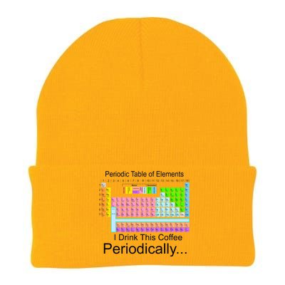 I Drink This Coffee Periodically Mug - Periodic Table of Elements Knit Cap Winter Beanie