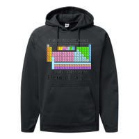 I Drink This Coffee Periodically Mug - Periodic Table of Elements Performance Fleece Hoodie