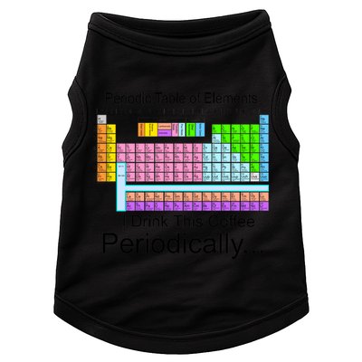 I Drink This Coffee Periodically Mug - Periodic Table of Elements Doggie Tank