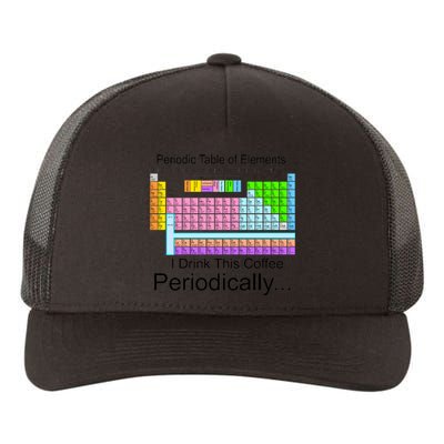 I Drink This Coffee Periodically Mug - Periodic Table of Elements Yupoong Adult 5-Panel Trucker Hat