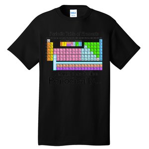 I Drink This Coffee Periodically Mug - Periodic Table of Elements Tall T-Shirt