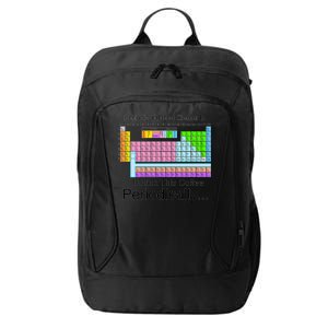 I Drink This Coffee Periodically Mug - Periodic Table of Elements City Backpack