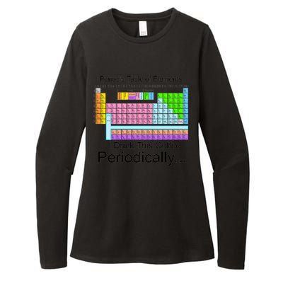 I Drink This Coffee Periodically Mug - Periodic Table of Elements Womens CVC Long Sleeve Shirt