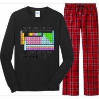 I Drink This Coffee Periodically Mug - Periodic Table of Elements Long Sleeve Pajama Set