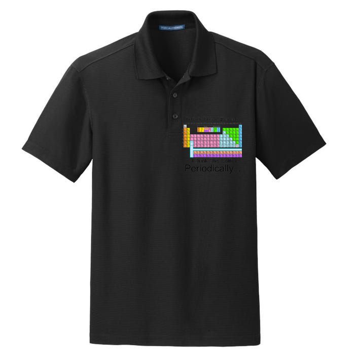 I Drink This Coffee Periodically Mug - Periodic Table of Elements Dry Zone Grid Polo